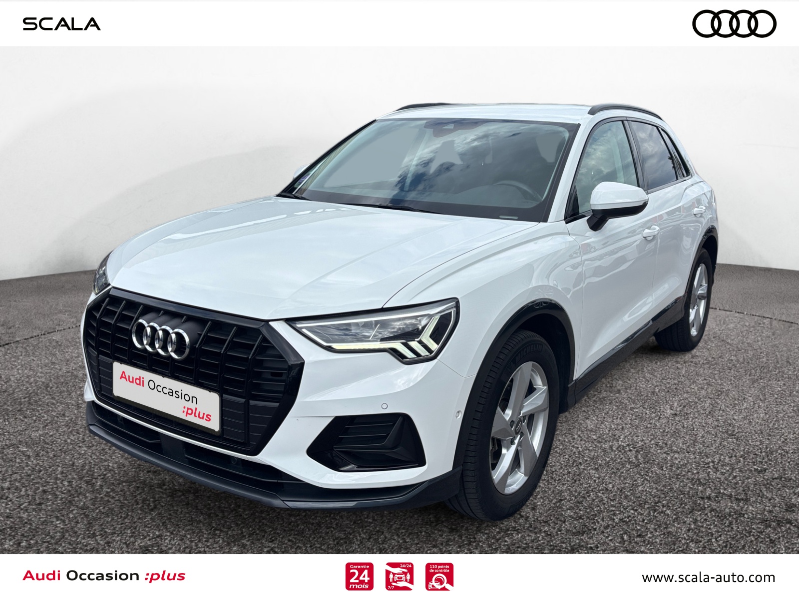 AUDI Q3 34+AVANT+GAUCHE