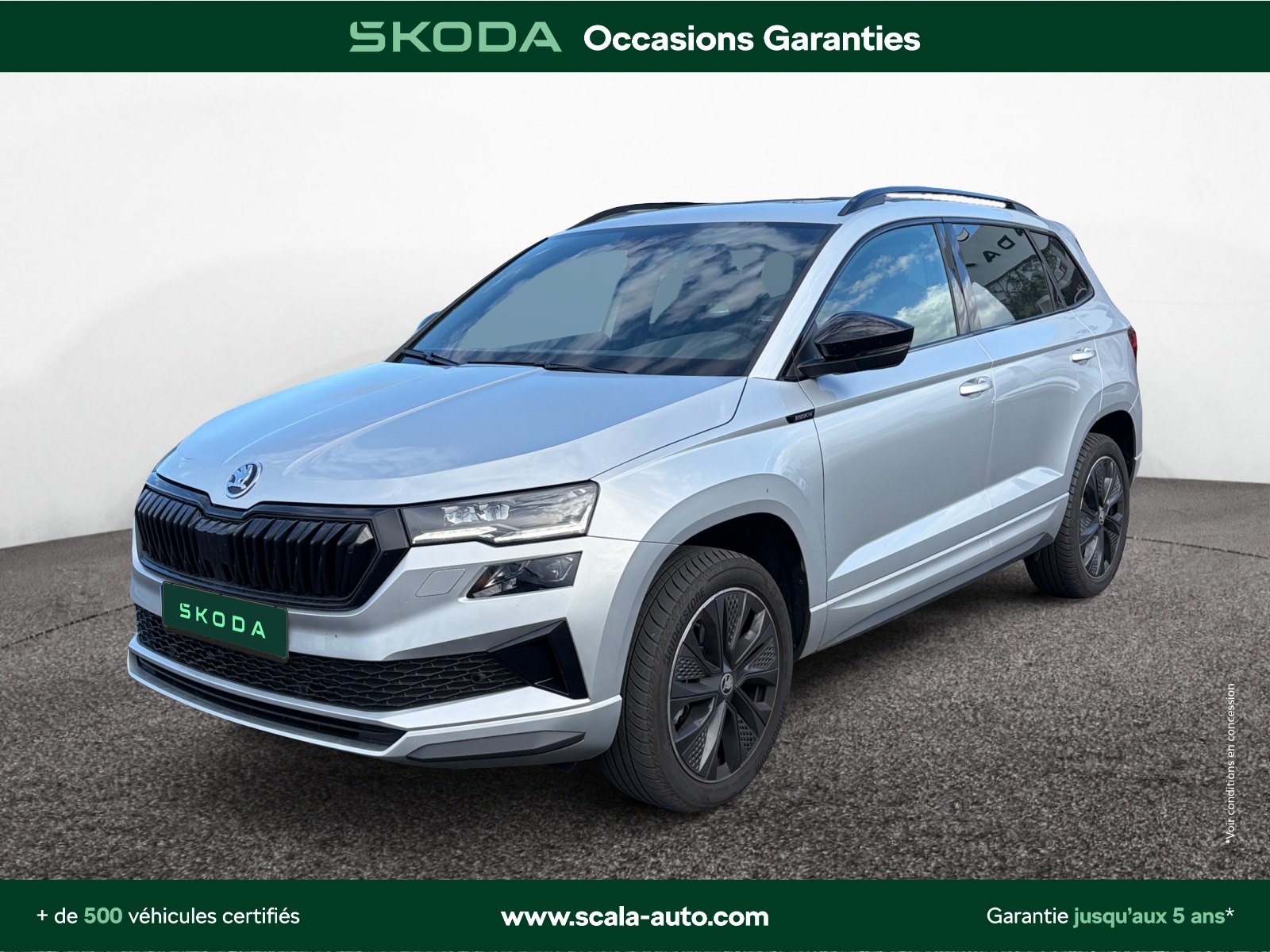 SKODA KAROQ 34+AVANT+GAUCHE