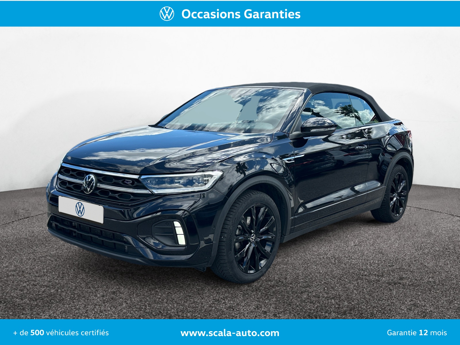 VOLKSWAGEN T ROC+CABRIOLET 34+AVANT+GAUCHE