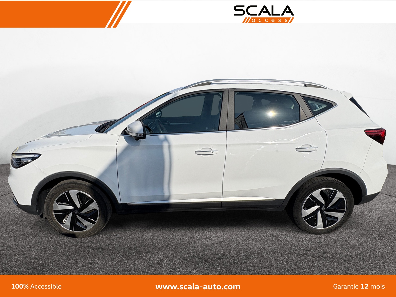 MG ZS+ELECTRIQUE PROFIL+GAUCHE