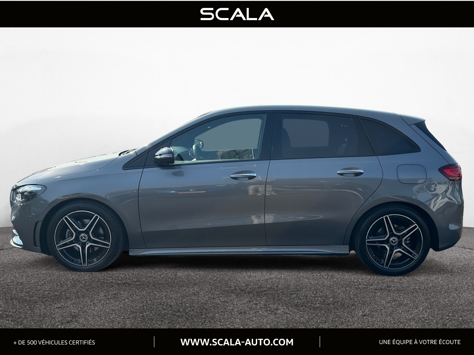 MERCEDES CLASSE+B PROFIL+GAUCHE