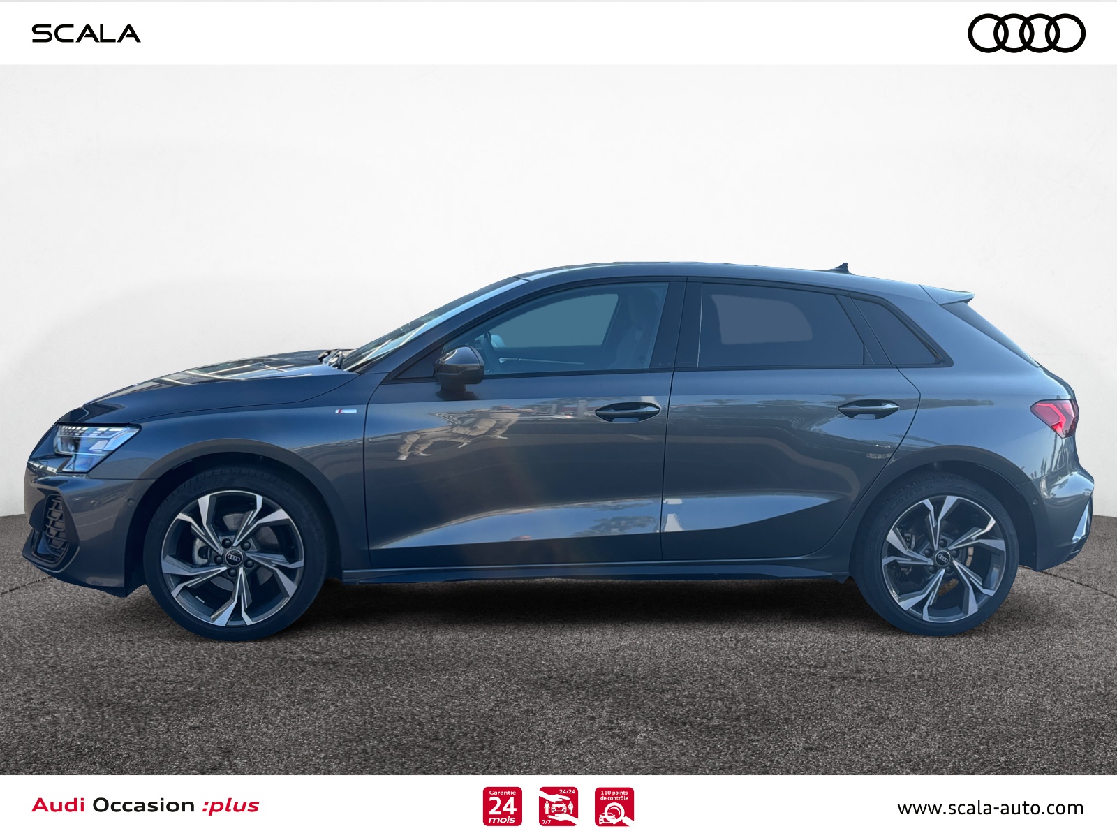 AUDI A3+SPORTBACK PROFIL+GAUCHE