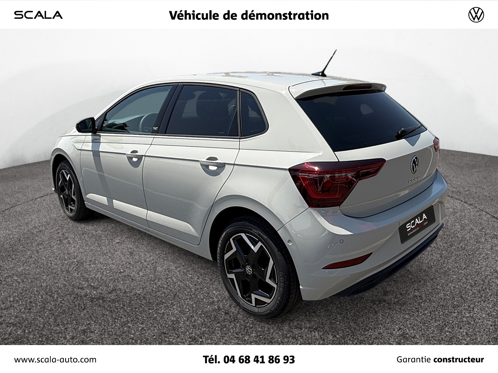 VOLKSWAGEN POLO 34+ARRIERE+GAUCHE