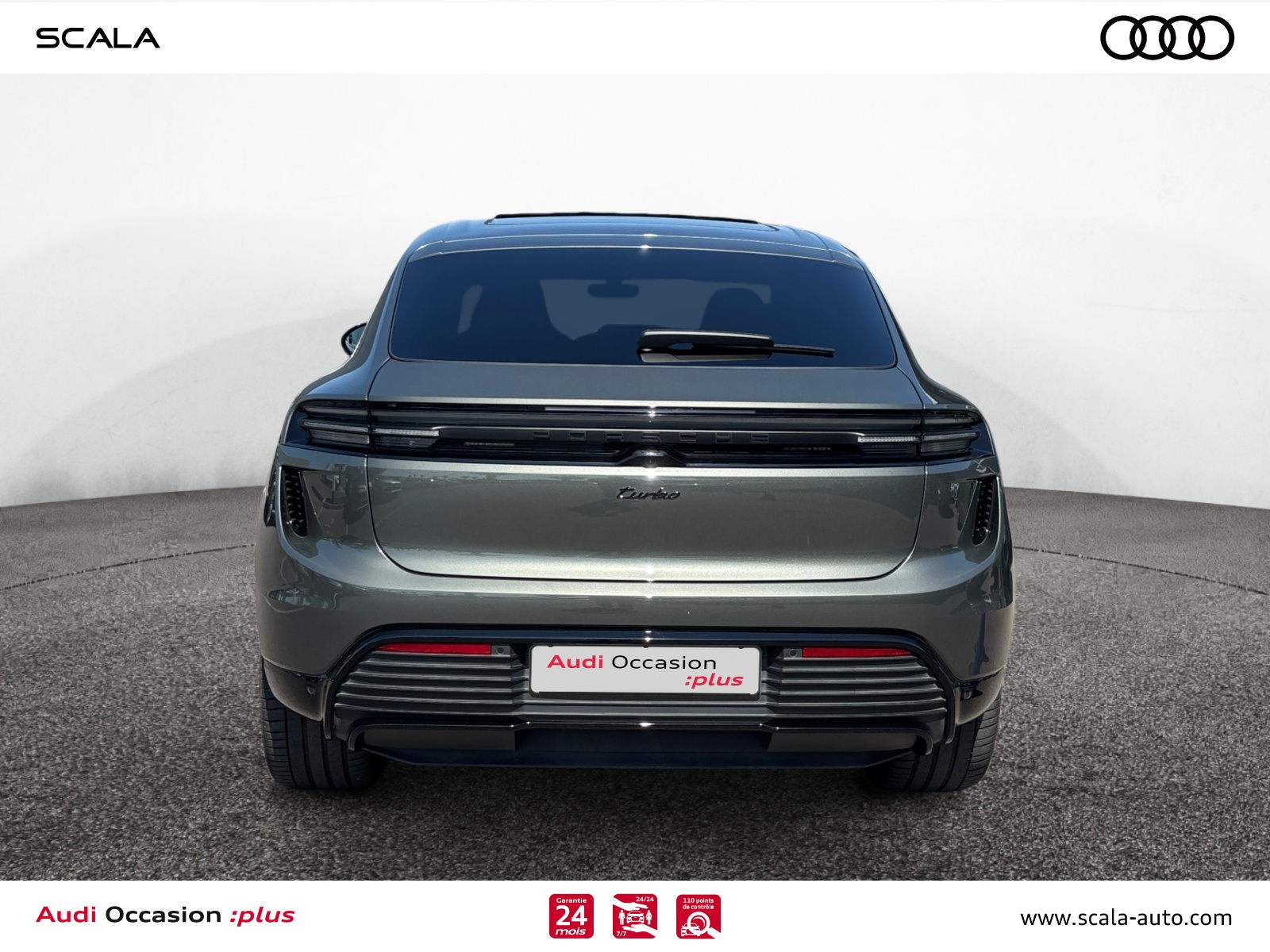 PORSCHE MACAN+ELECTRIQUE FACE+ARRIERE