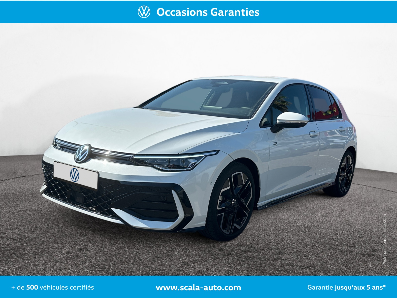 VOLKSWAGEN GOLF 34+AVANT+GAUCHE