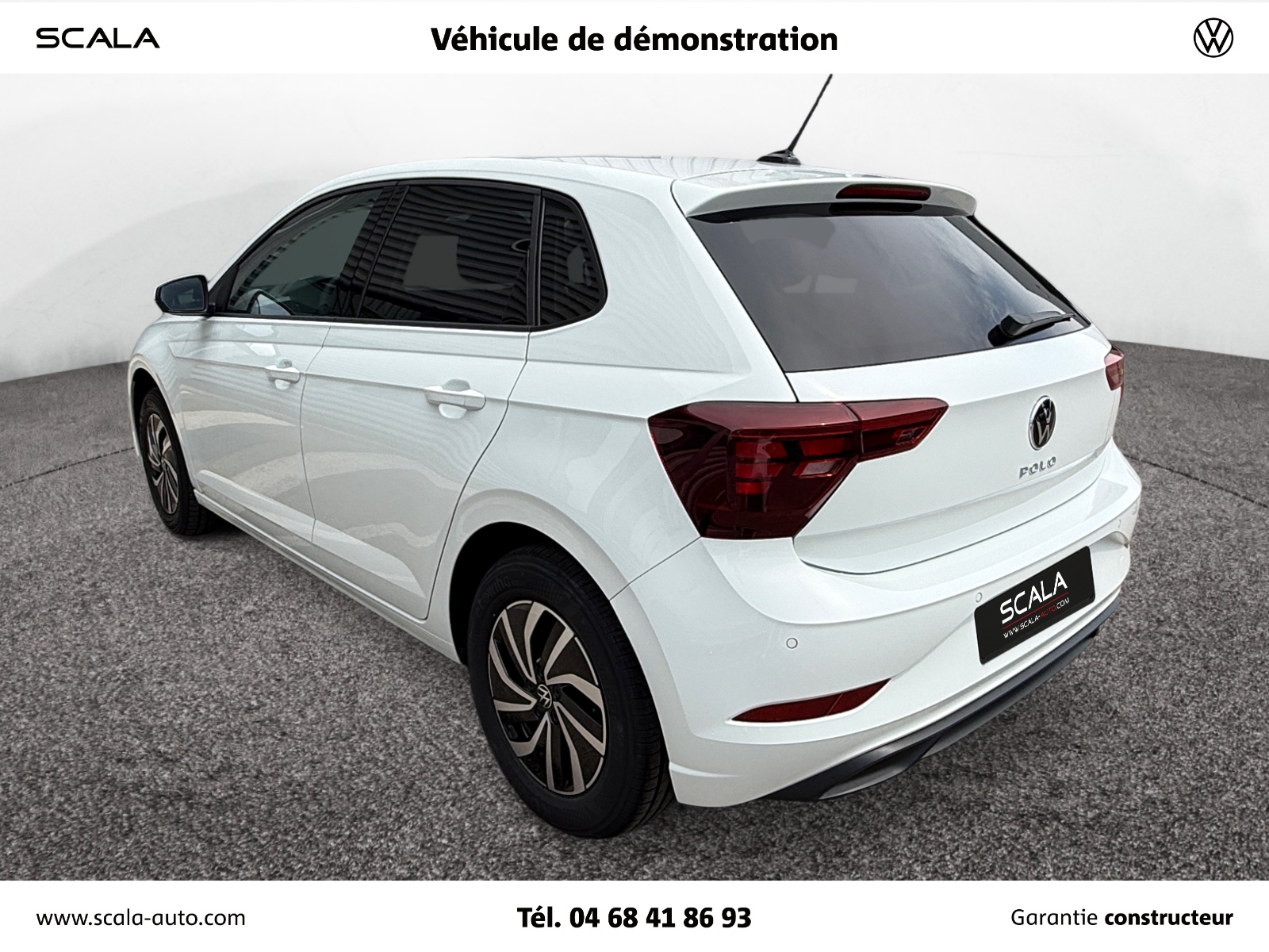 VOLKSWAGEN POLO 34+ARRIERE+GAUCHE