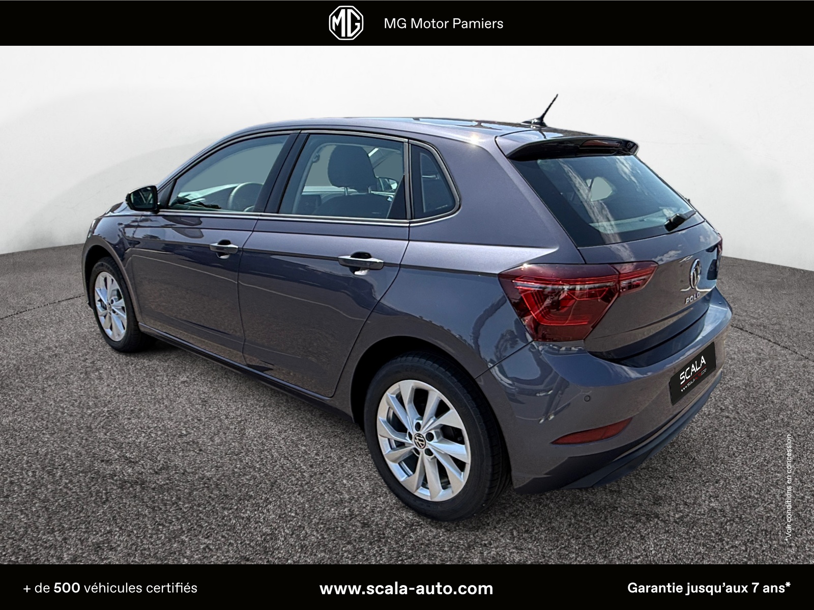 VOLKSWAGEN POLO 34+ARRIERE+GAUCHE