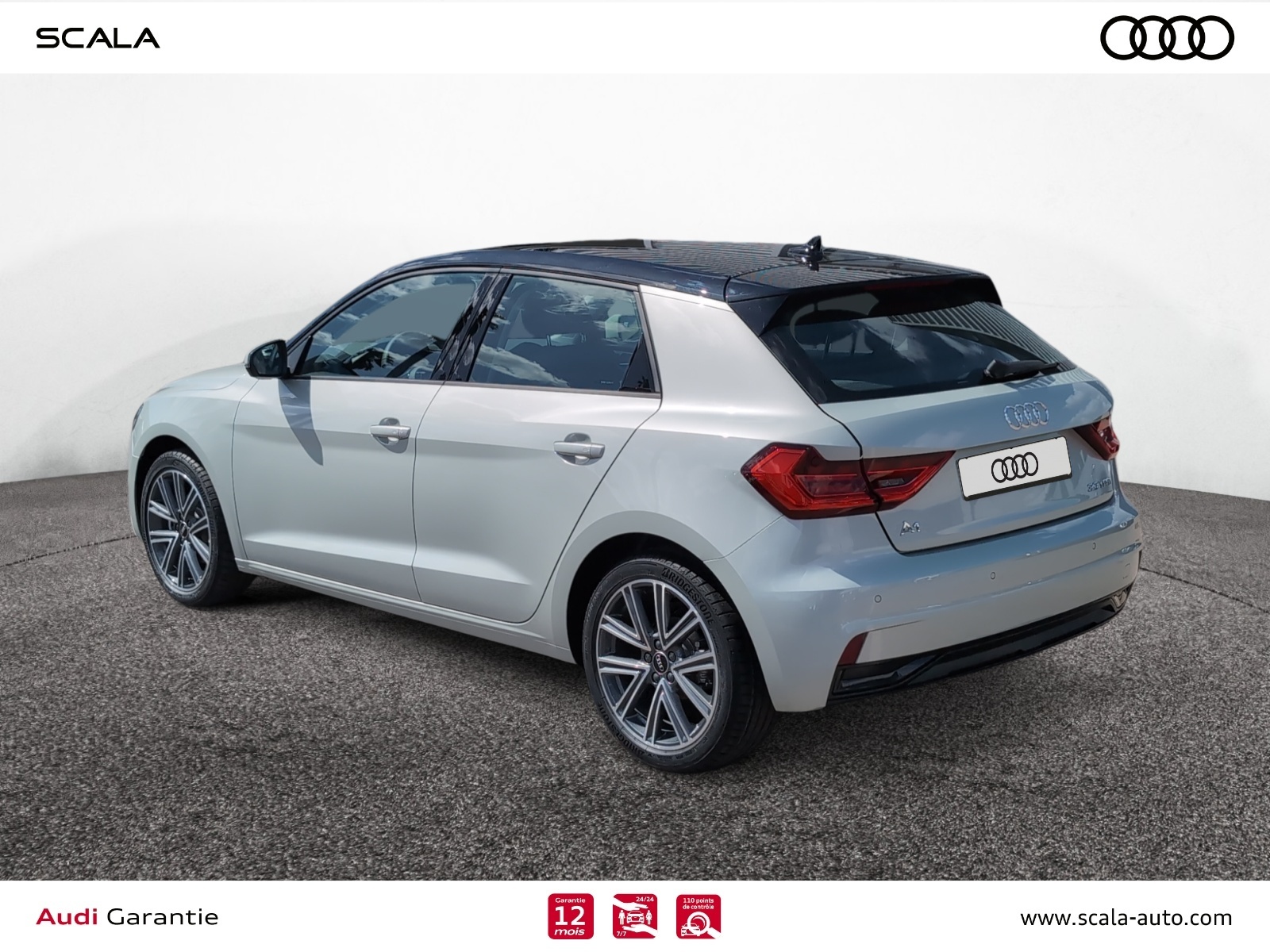 AUDI A1+SPORTBACK 34+ARRIERE+GAUCHE
