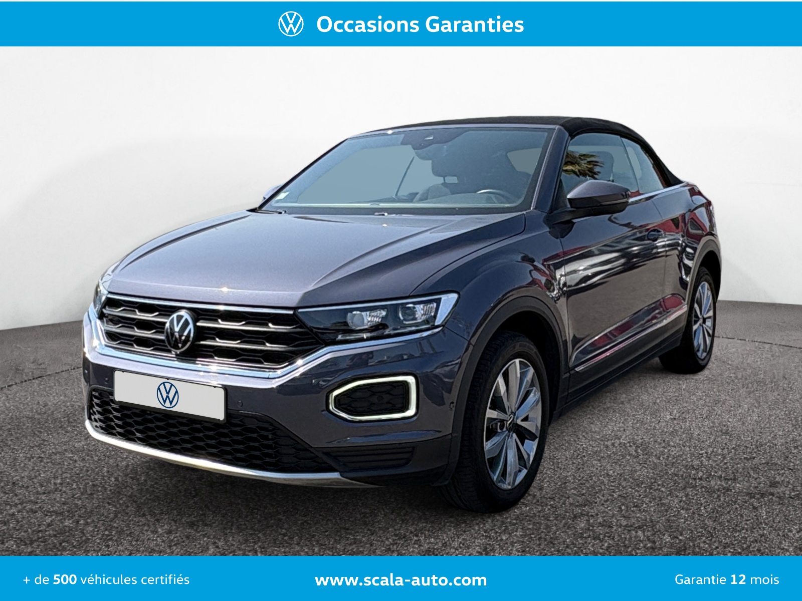 VOLKSWAGEN T ROC+CABRIOLET 34+AVANT+GAUCHE