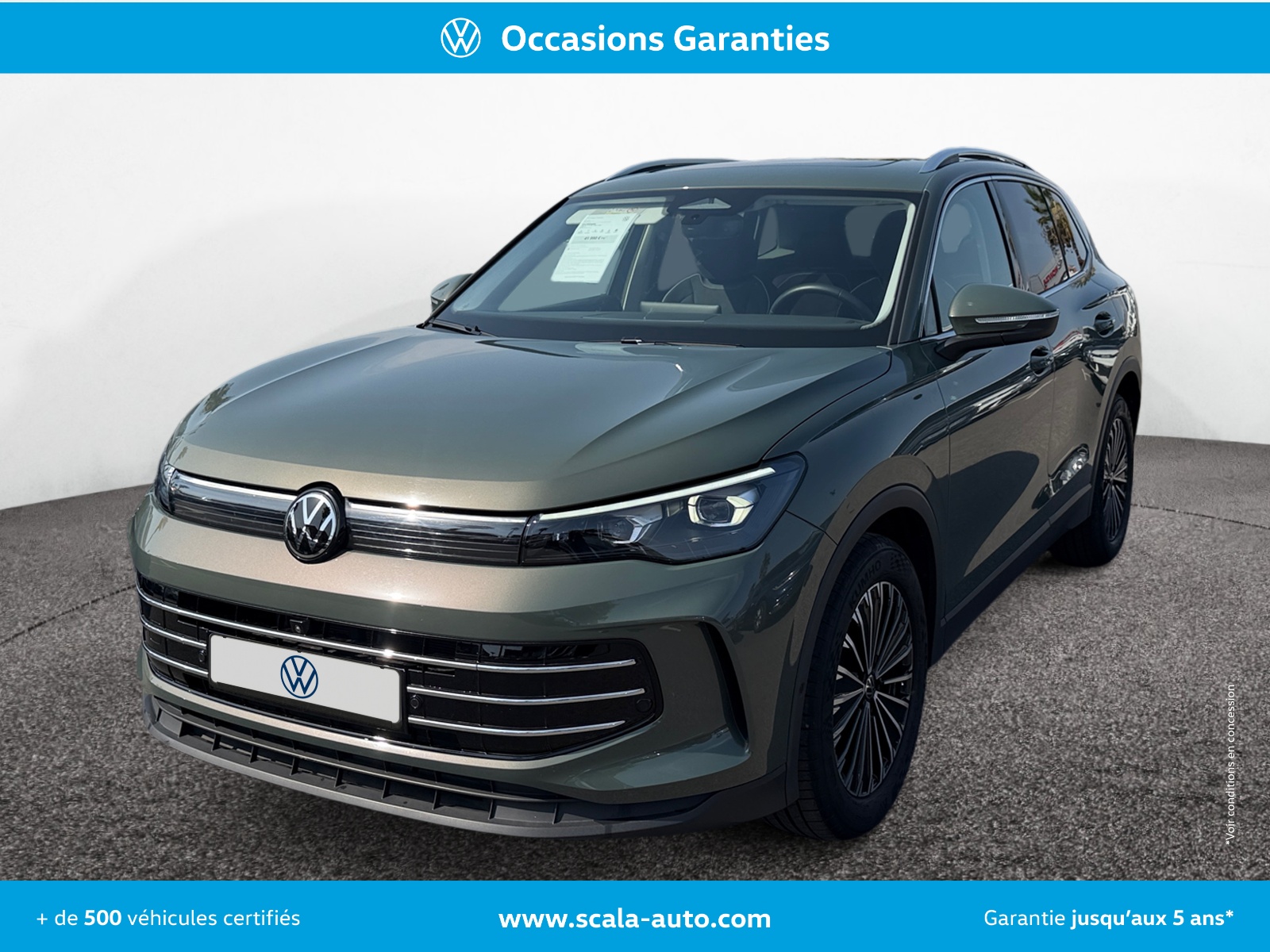 VOLKSWAGEN TIGUAN 34+AVANT+GAUCHE