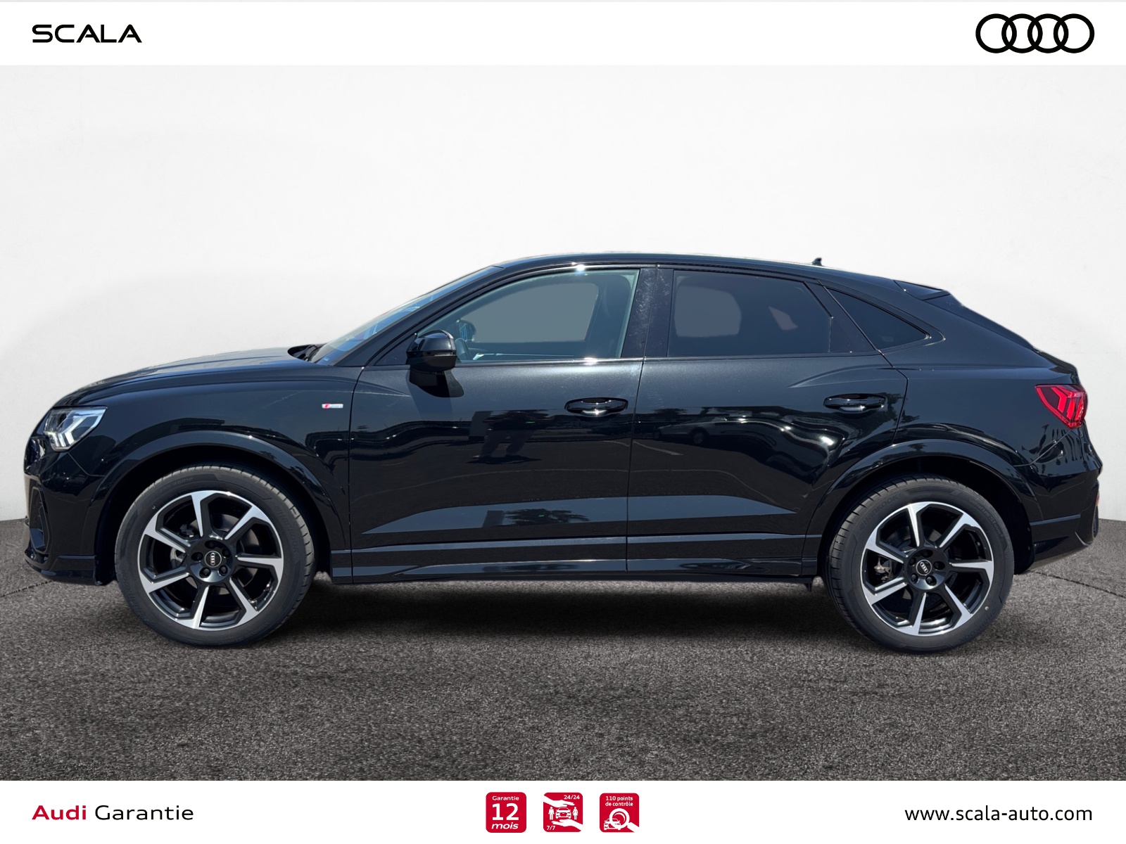 AUDI Q3+SPORTBACK PROFIL+GAUCHE