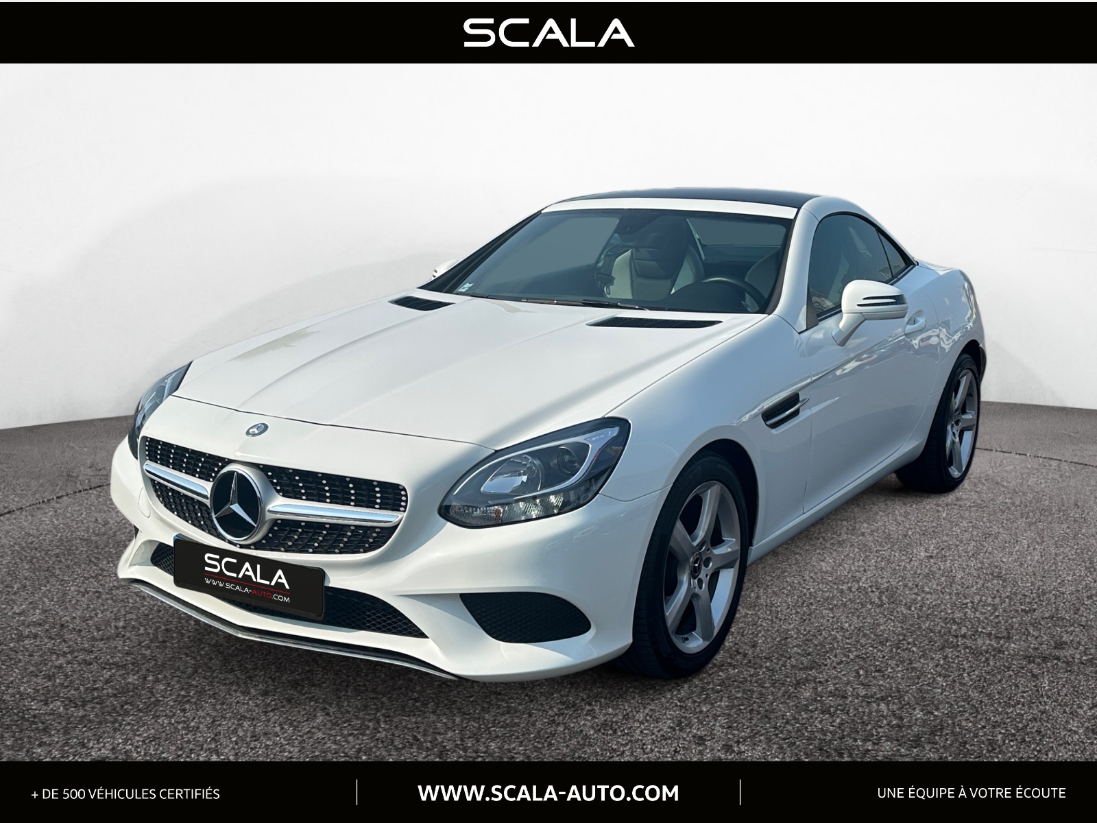 MERCEDES CLASSE+SLC 34+AVANT+GAUCHE