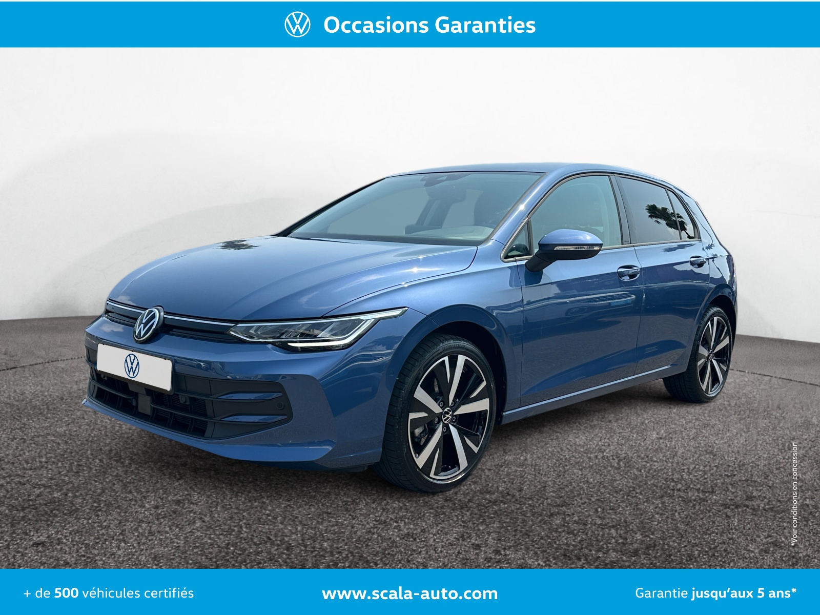 VOLKSWAGEN GOLF 34+AVANT+GAUCHE