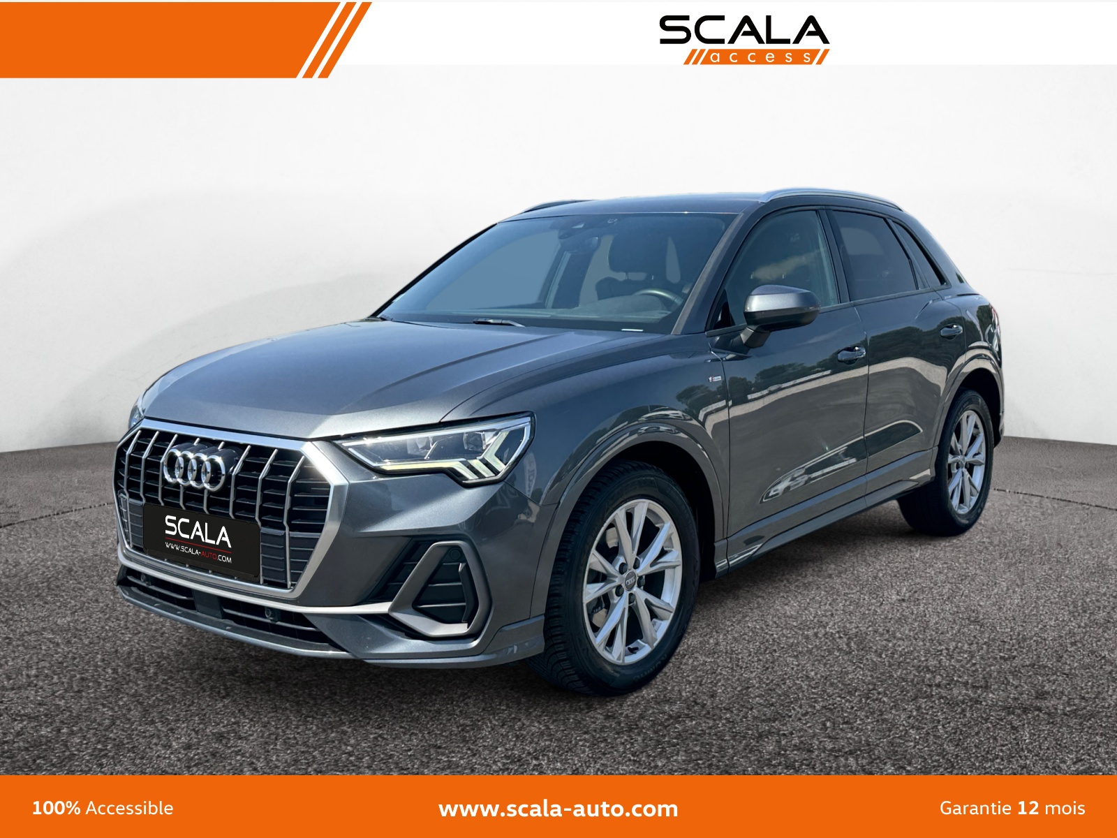 AUDI Q3 34+AVANT+GAUCHE