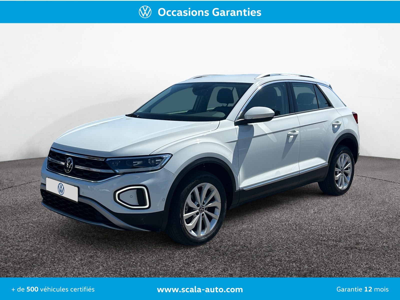 VOLKSWAGEN T ROC 34+AVANT+GAUCHE