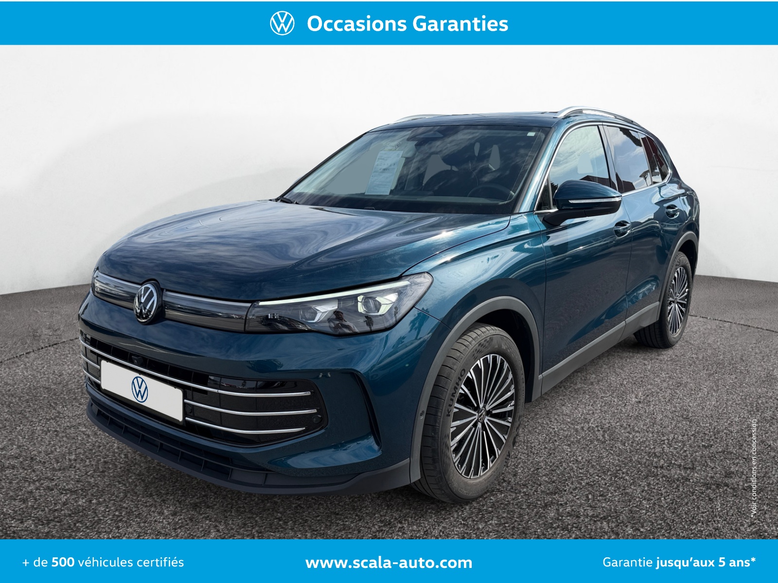 VOLKSWAGEN TIGUAN 34+AVANT+GAUCHE