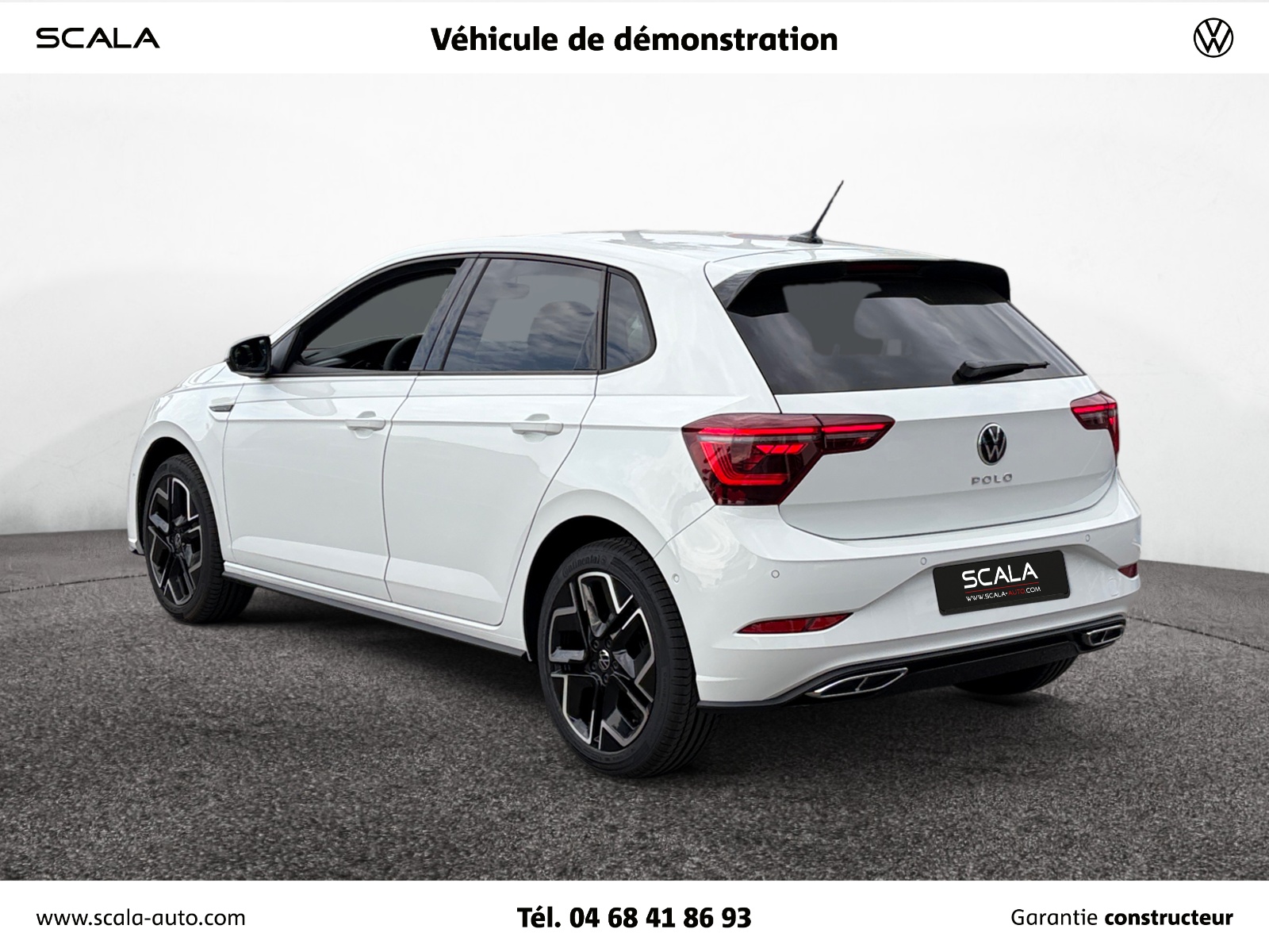 VOLKSWAGEN POLO 34+ARRIERE+GAUCHE