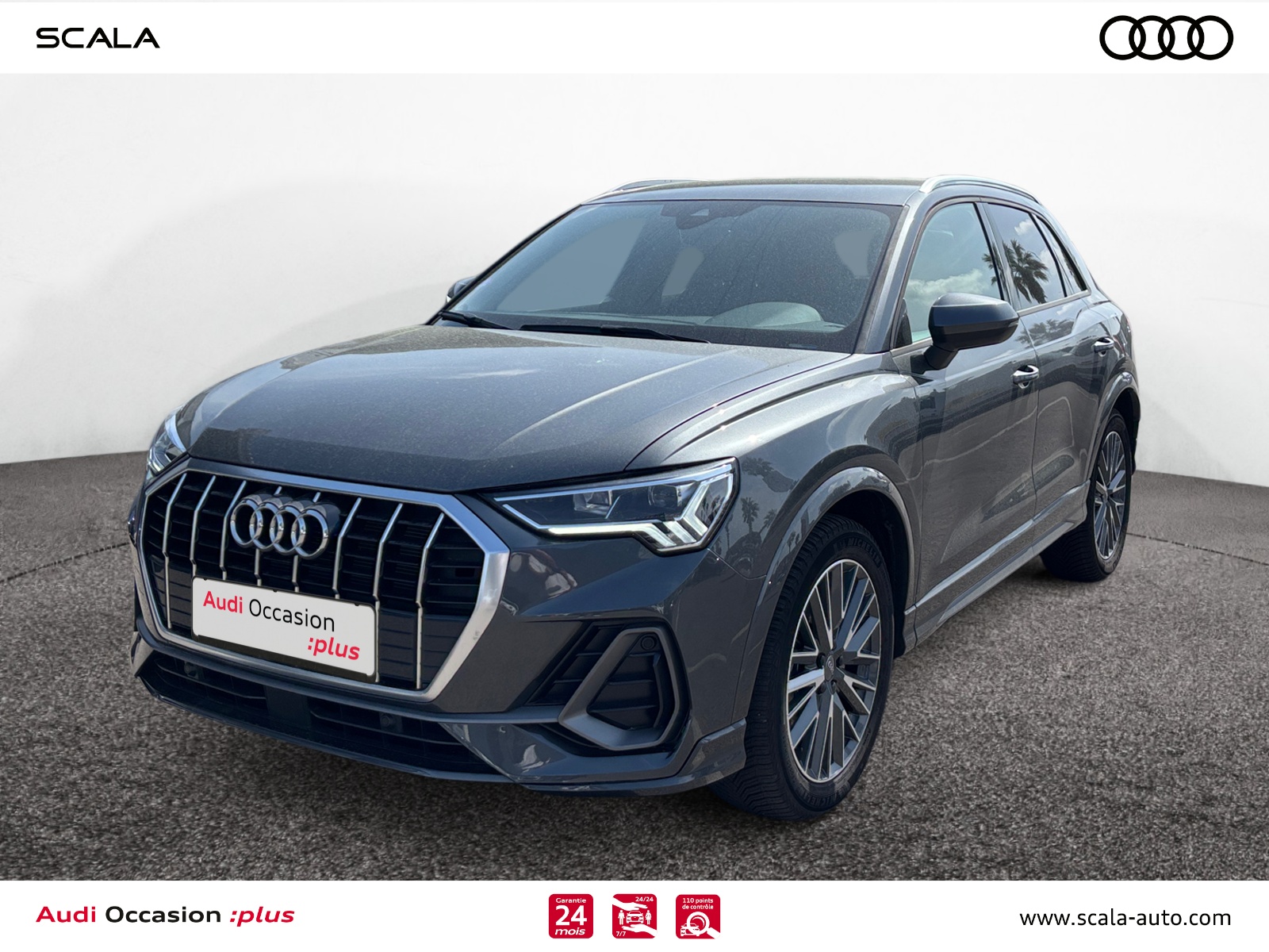 AUDI Q3 34+AVANT+GAUCHE