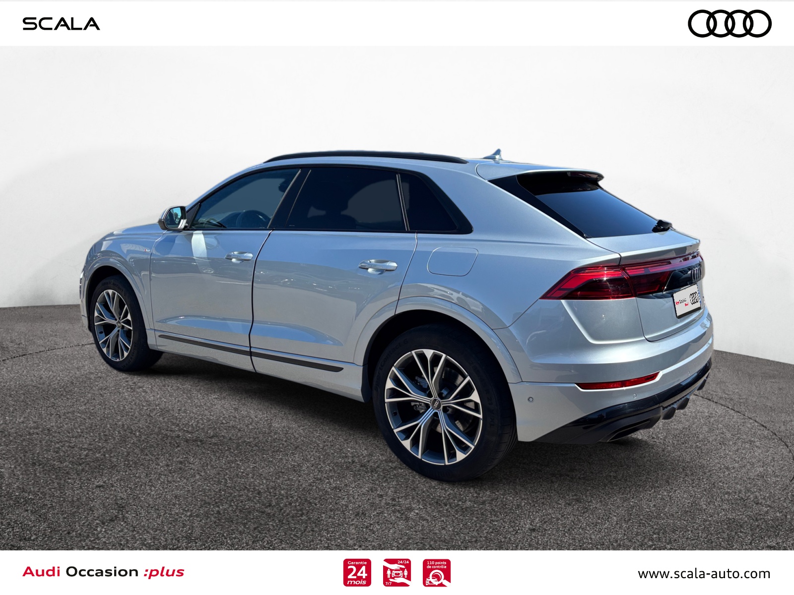 AUDI Q8 34+ARRIERE+GAUCHE