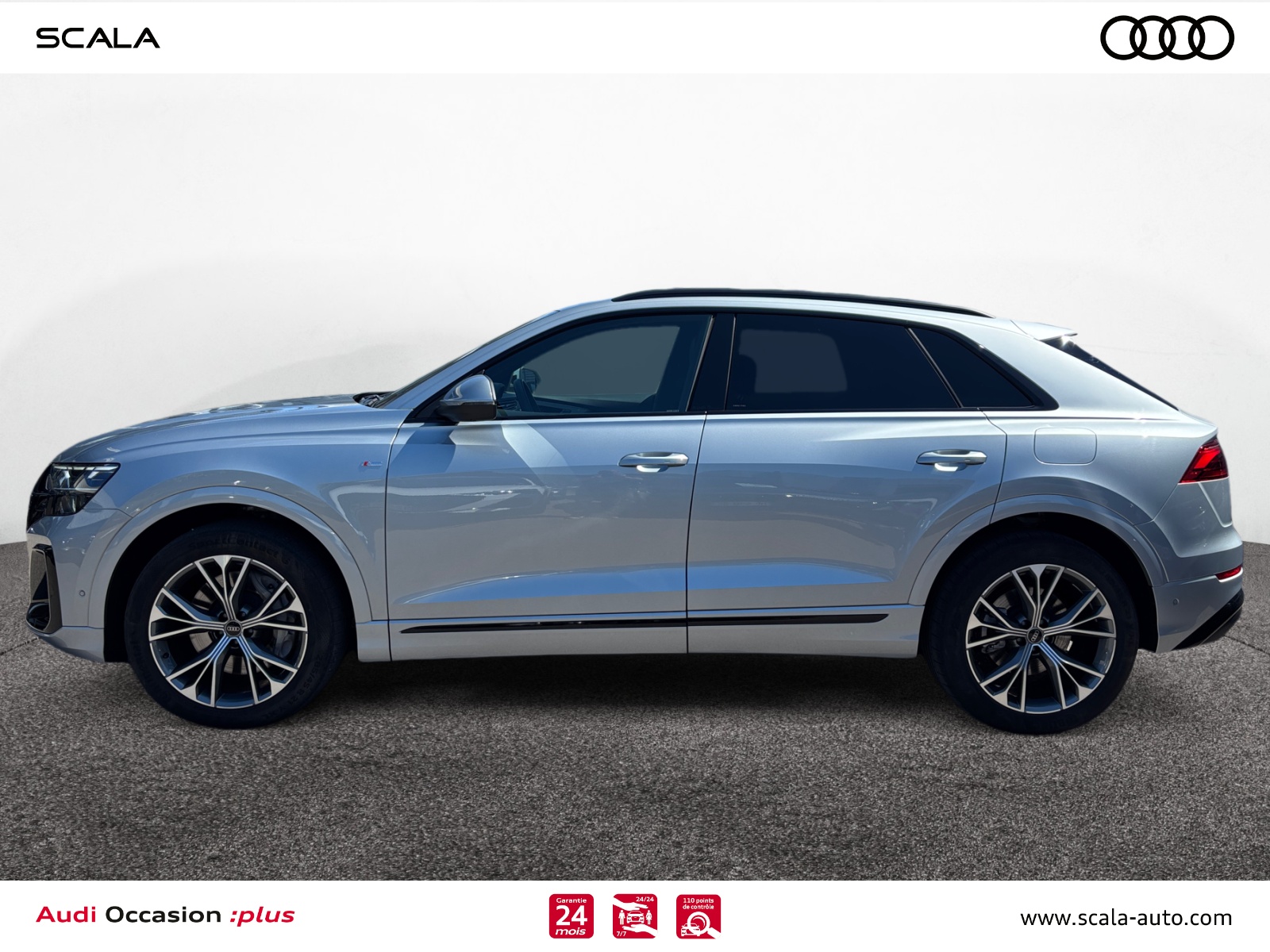 AUDI Q8 PROFIL+GAUCHE