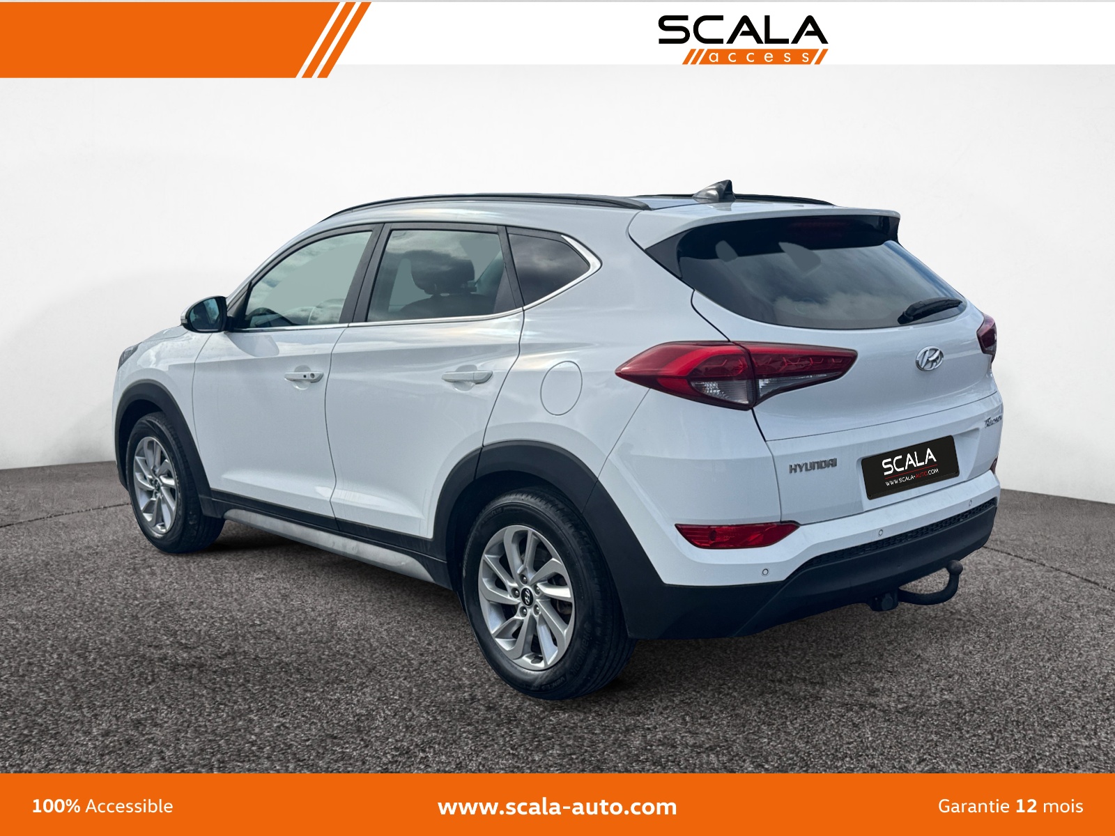 HYUNDAI TUCSON+BUSINESS 34+ARRIERE+GAUCHE