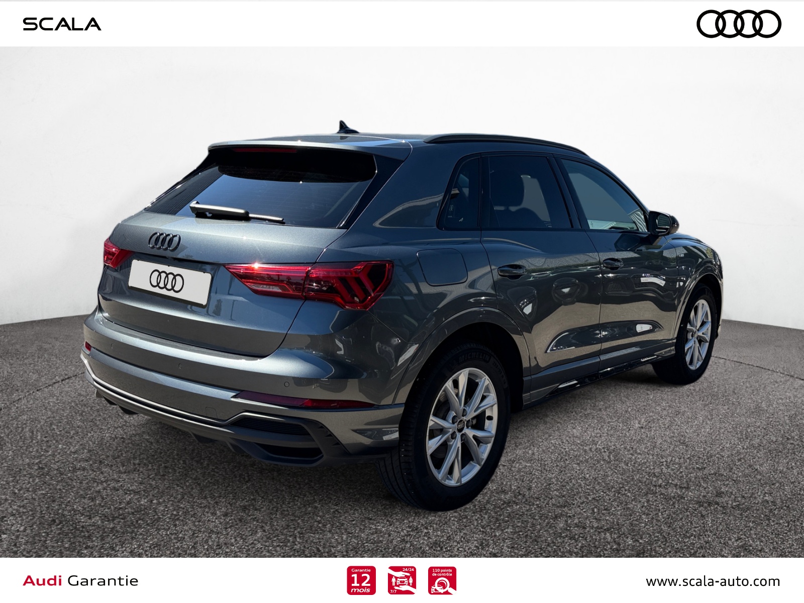 AUDI Q3 34+ARRIERE+DROIT