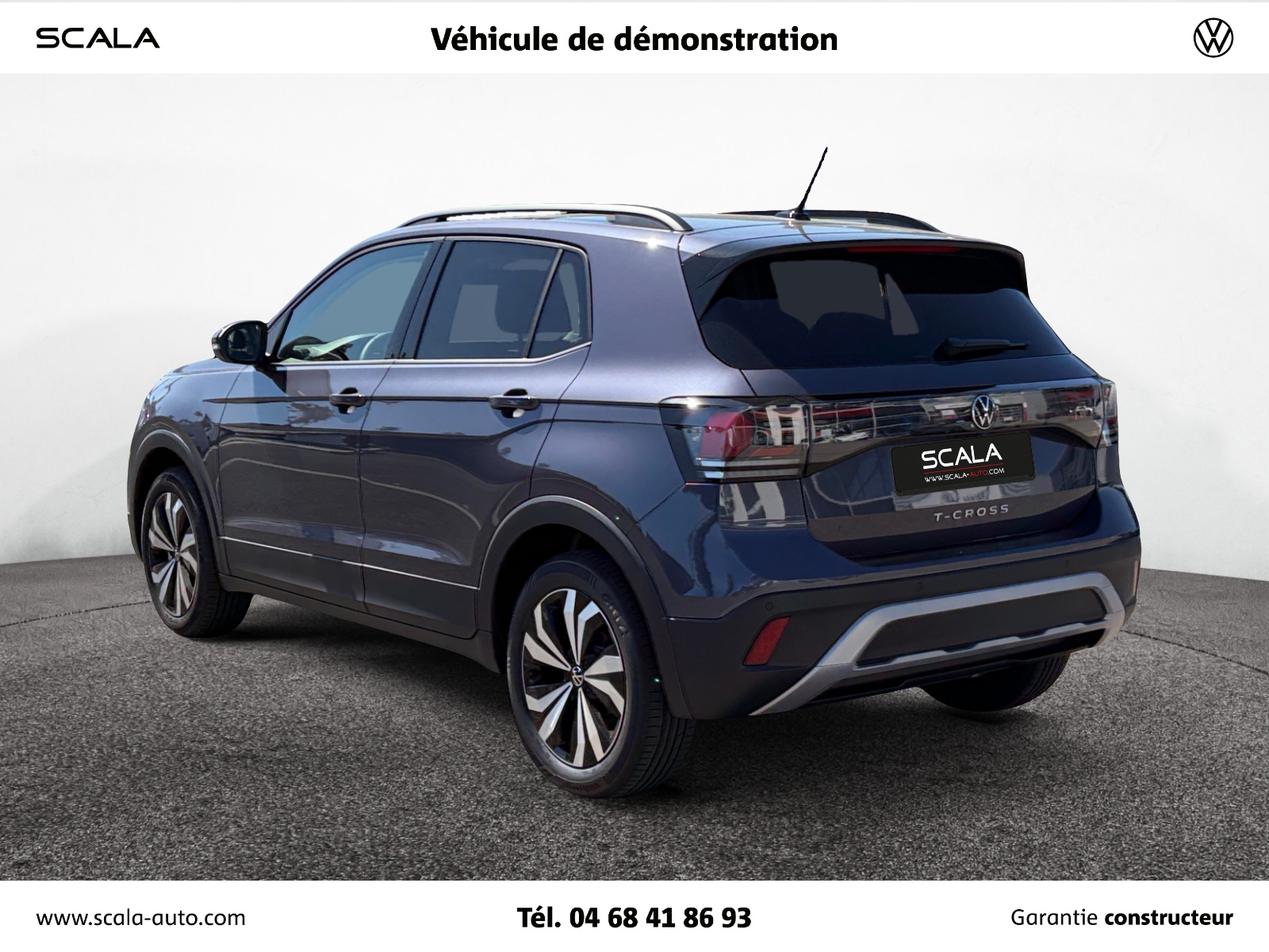VOLKSWAGEN T CROSS 34+ARRIERE+GAUCHE