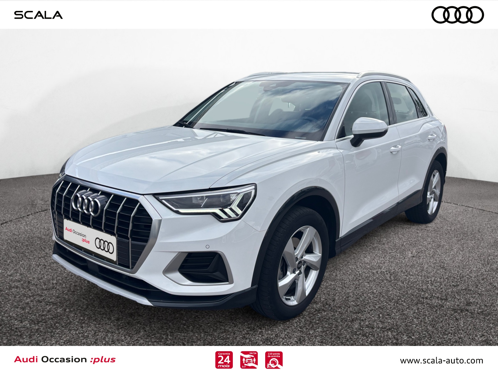 AUDI Q3 34+AVANT+GAUCHE
