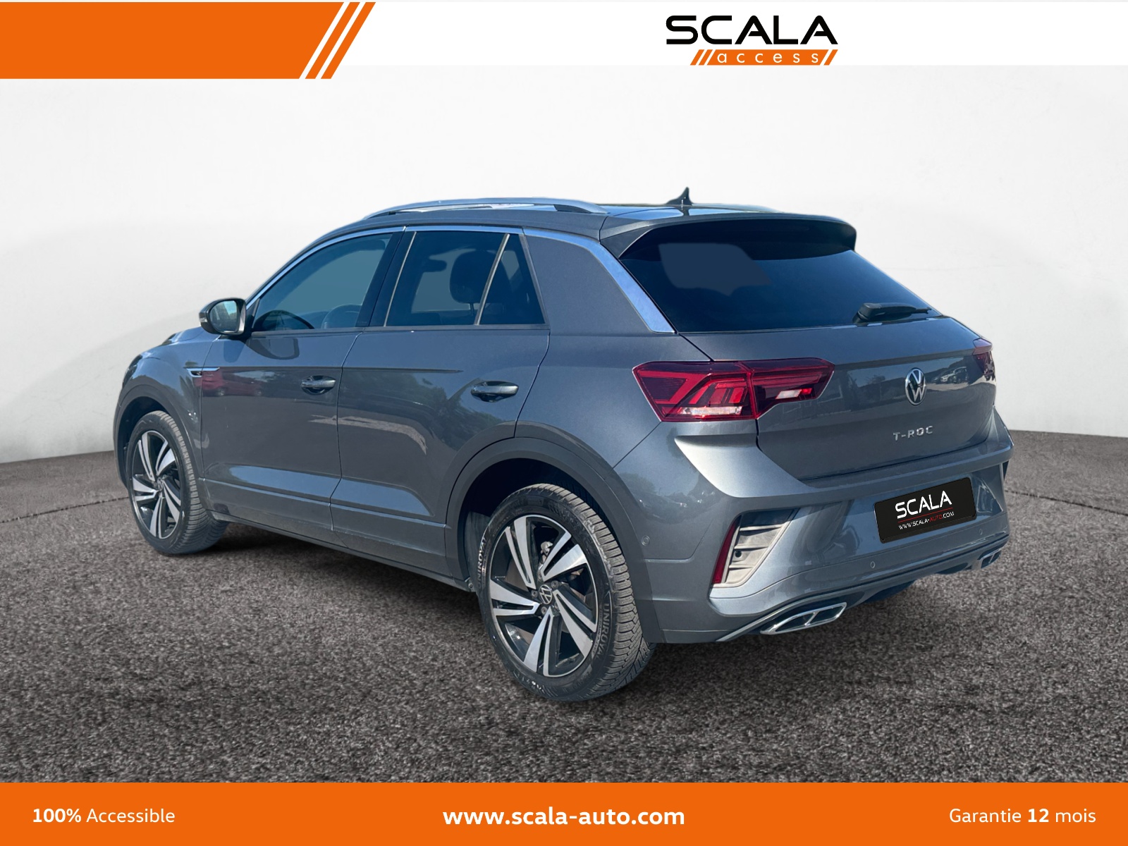 VOLKSWAGEN T ROC 34+ARRIERE+GAUCHE