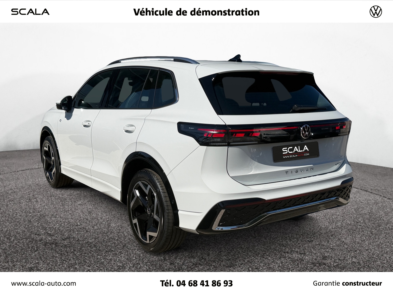 VOLKSWAGEN TIGUAN 34+ARRIERE+GAUCHE