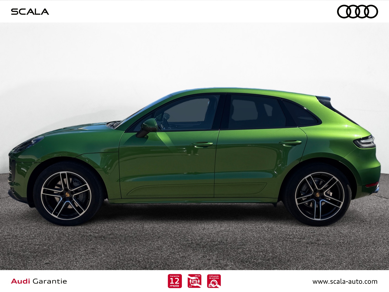 PORSCHE MACAN PROFIL+GAUCHE