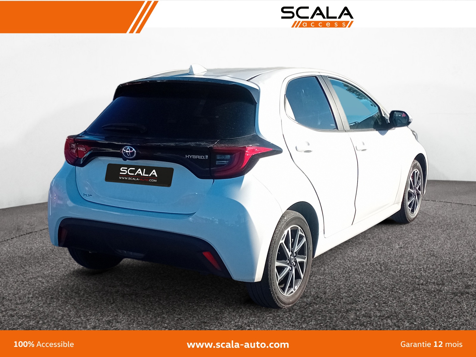 TOYOTA YARIS+HYBRIDE+MY22 34+ARRIERE+DROIT