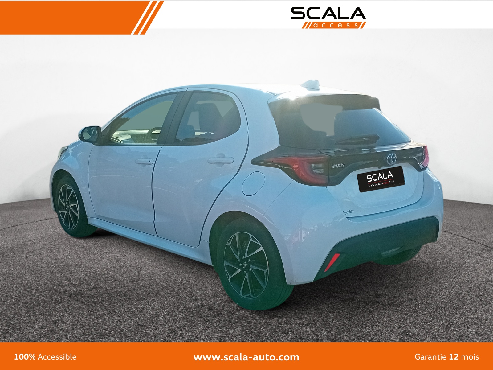 TOYOTA YARIS+HYBRIDE+MY22 34+ARRIERE+GAUCHE