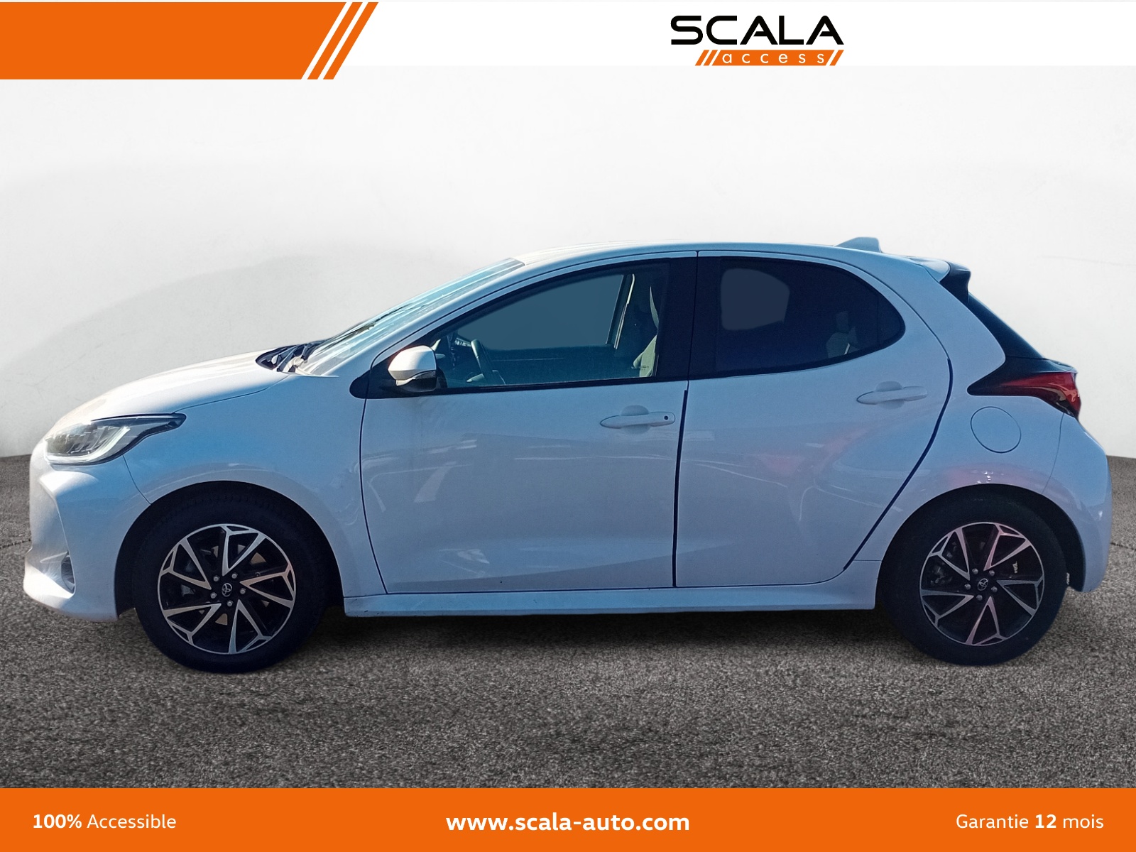 TOYOTA YARIS+HYBRIDE+MY22 PROFIL+GAUCHE