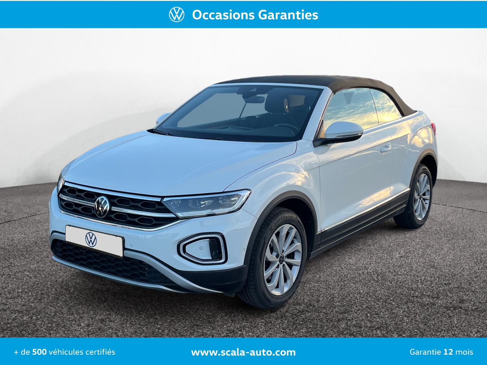 VOLKSWAGEN T ROC+CABRIOLET 34+AVANT+GAUCHE