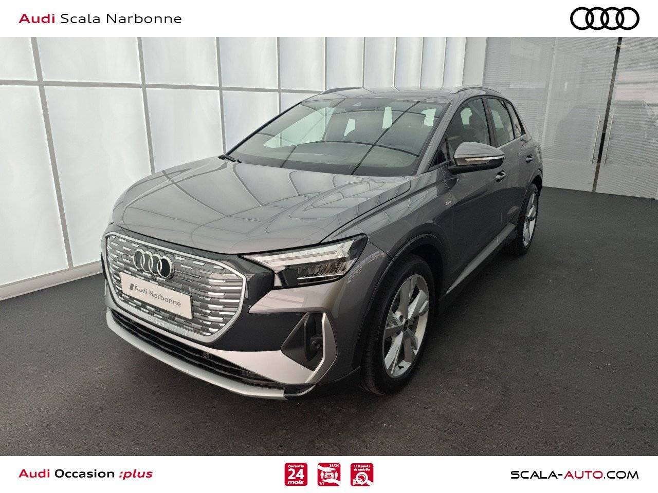 AUDI Q4+E TRON 34+AVANT+GAUCHE