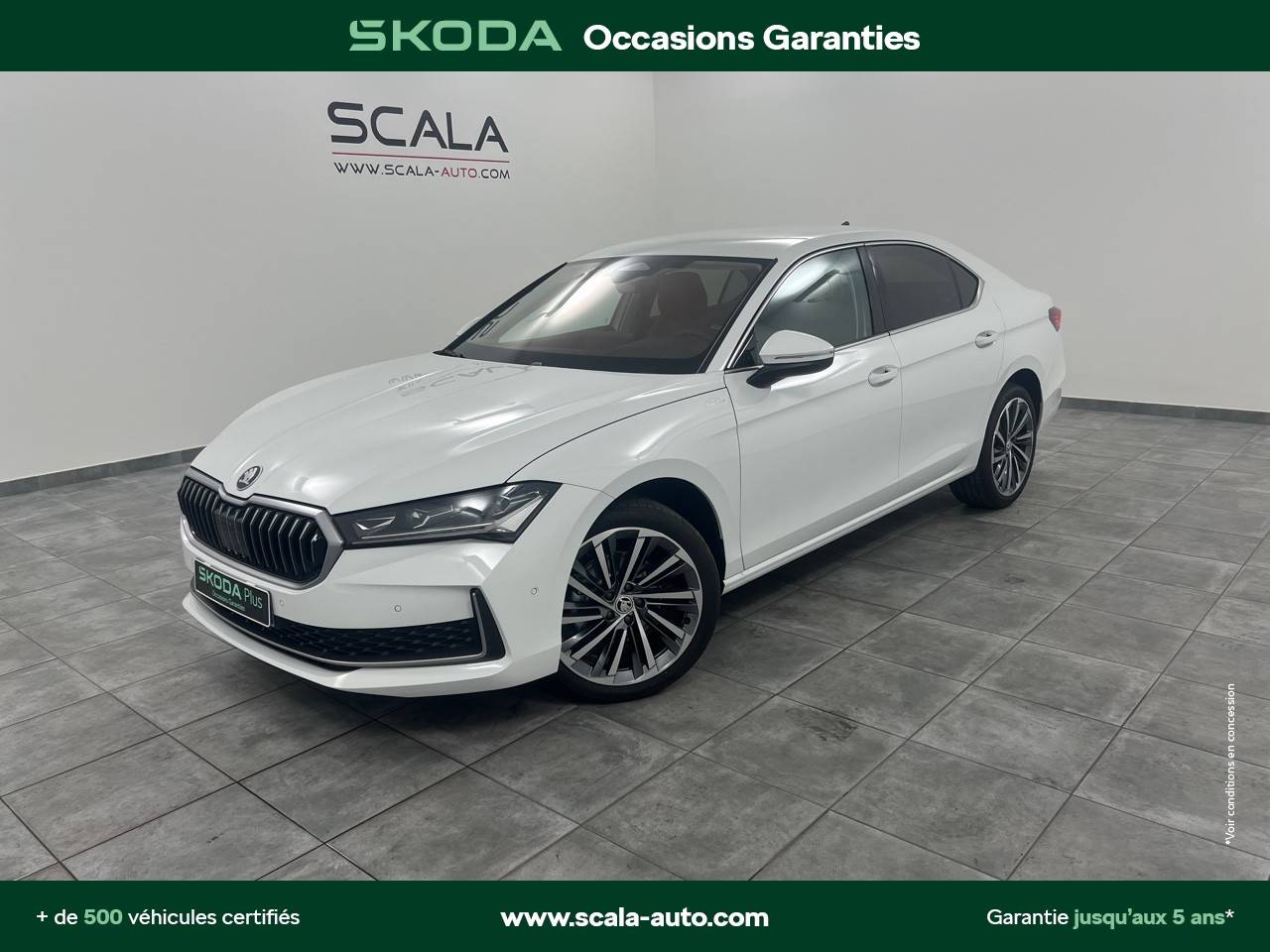 SKODA SUPERB 34+AVANT+GAUCHE