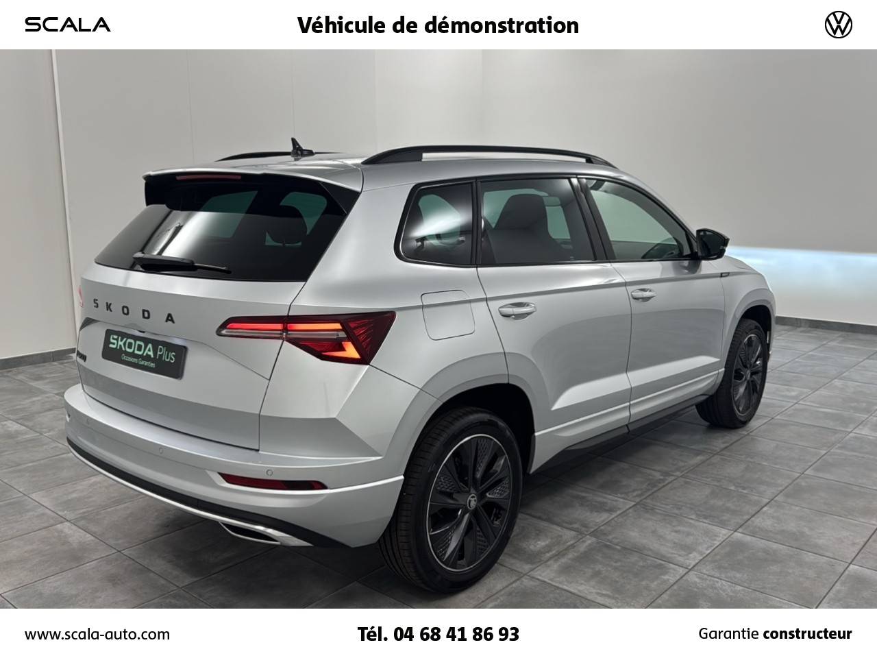 SKODA KAROQ 34+ARRIERE+DROIT