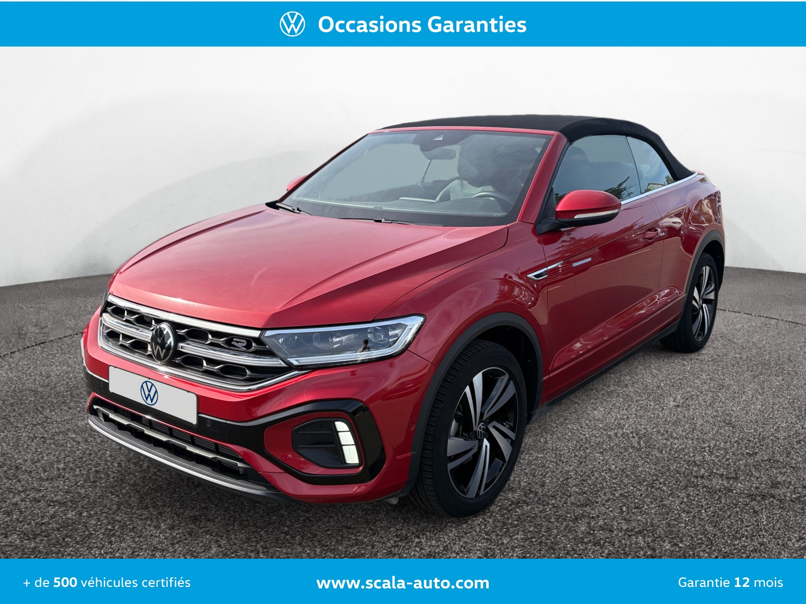 VOLKSWAGEN T ROC+CABRIOLET 34+AVANT+GAUCHE