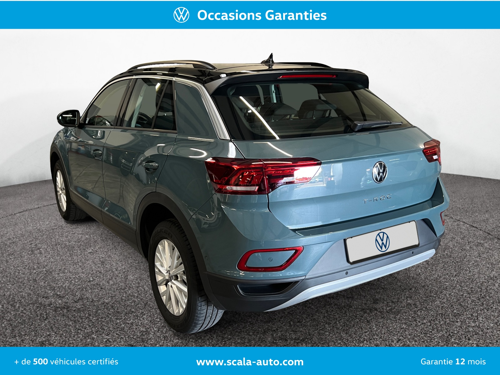 VOLKSWAGEN T ROC 34+ARRIERE+GAUCHE