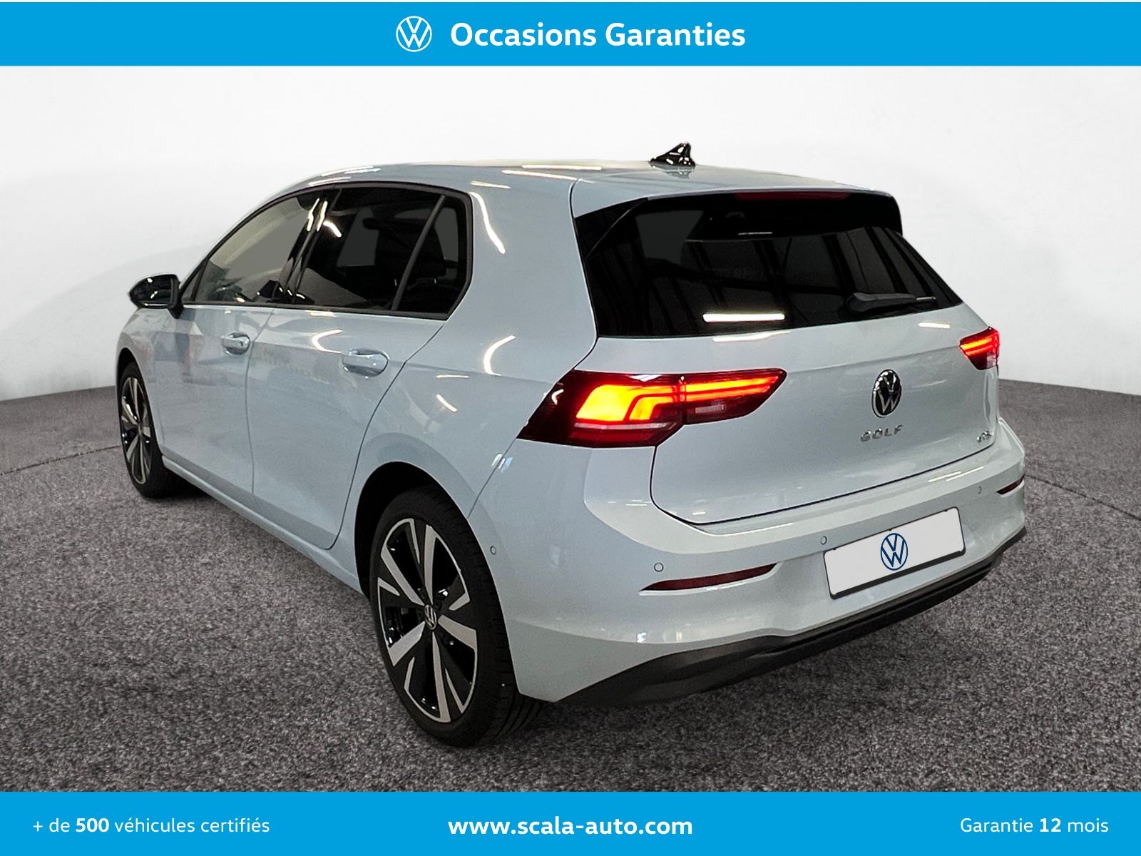 VOLKSWAGEN GOLF 34+ARRIERE+GAUCHE