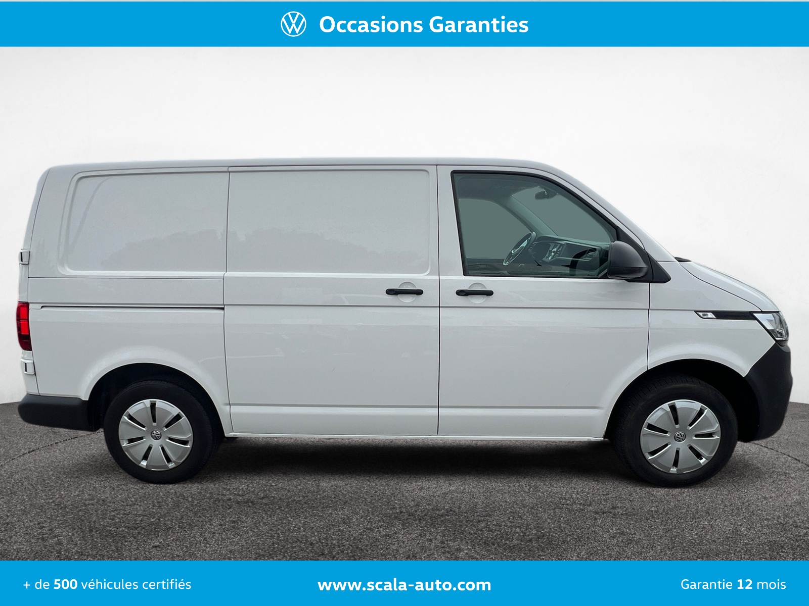 VOLKSWAGEN+UTILITAIRES TRANSPORTER+61+VAN PROFIL+DROIT