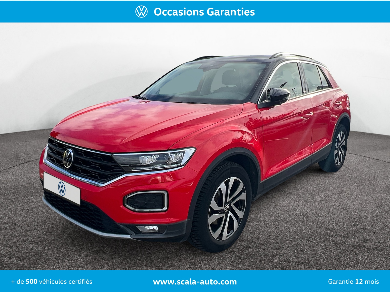 VOLKSWAGEN T ROC 34+AVANT+GAUCHE