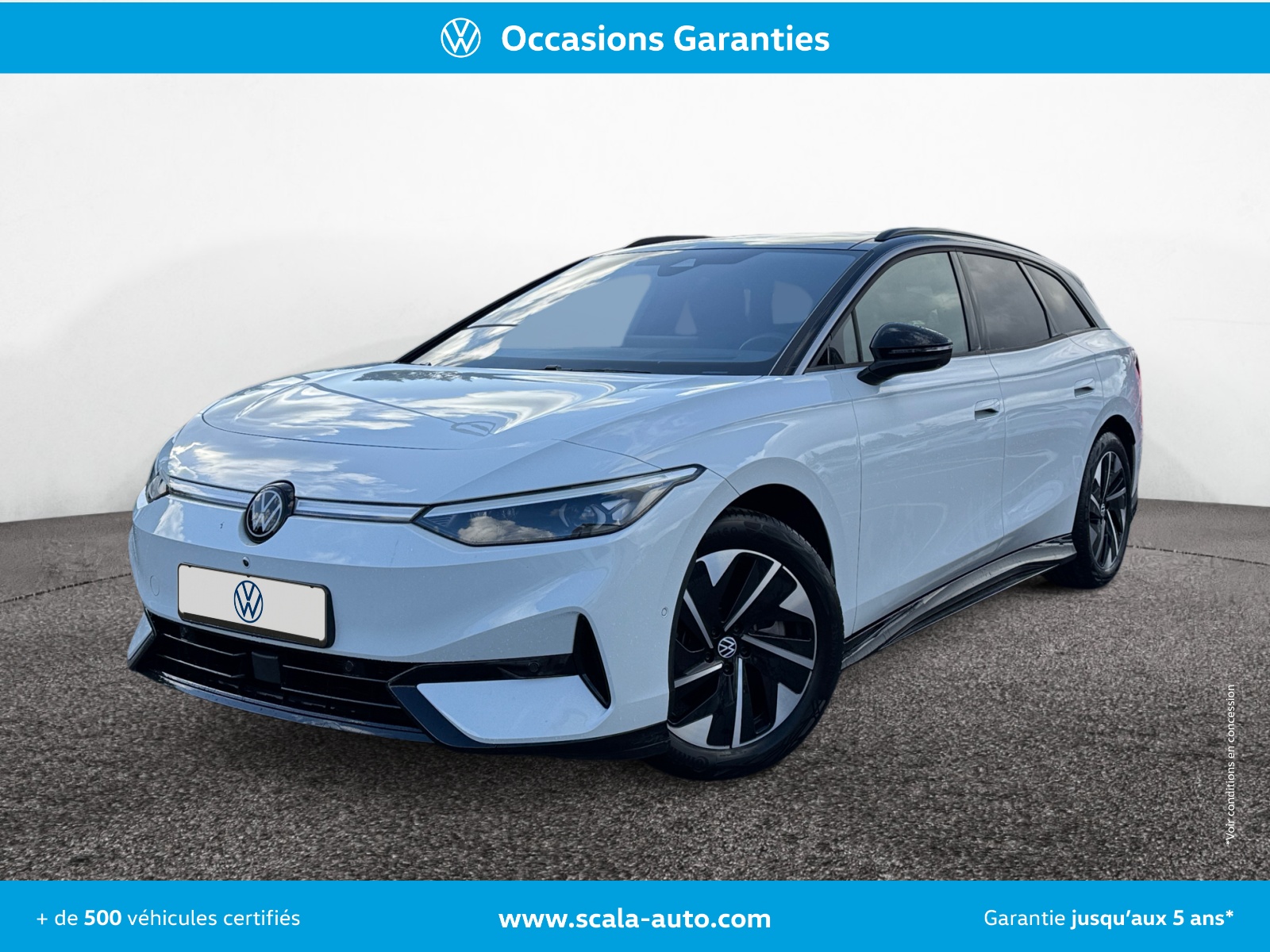 VOLKSWAGEN ID7+TOURER 34+AVANT+GAUCHE