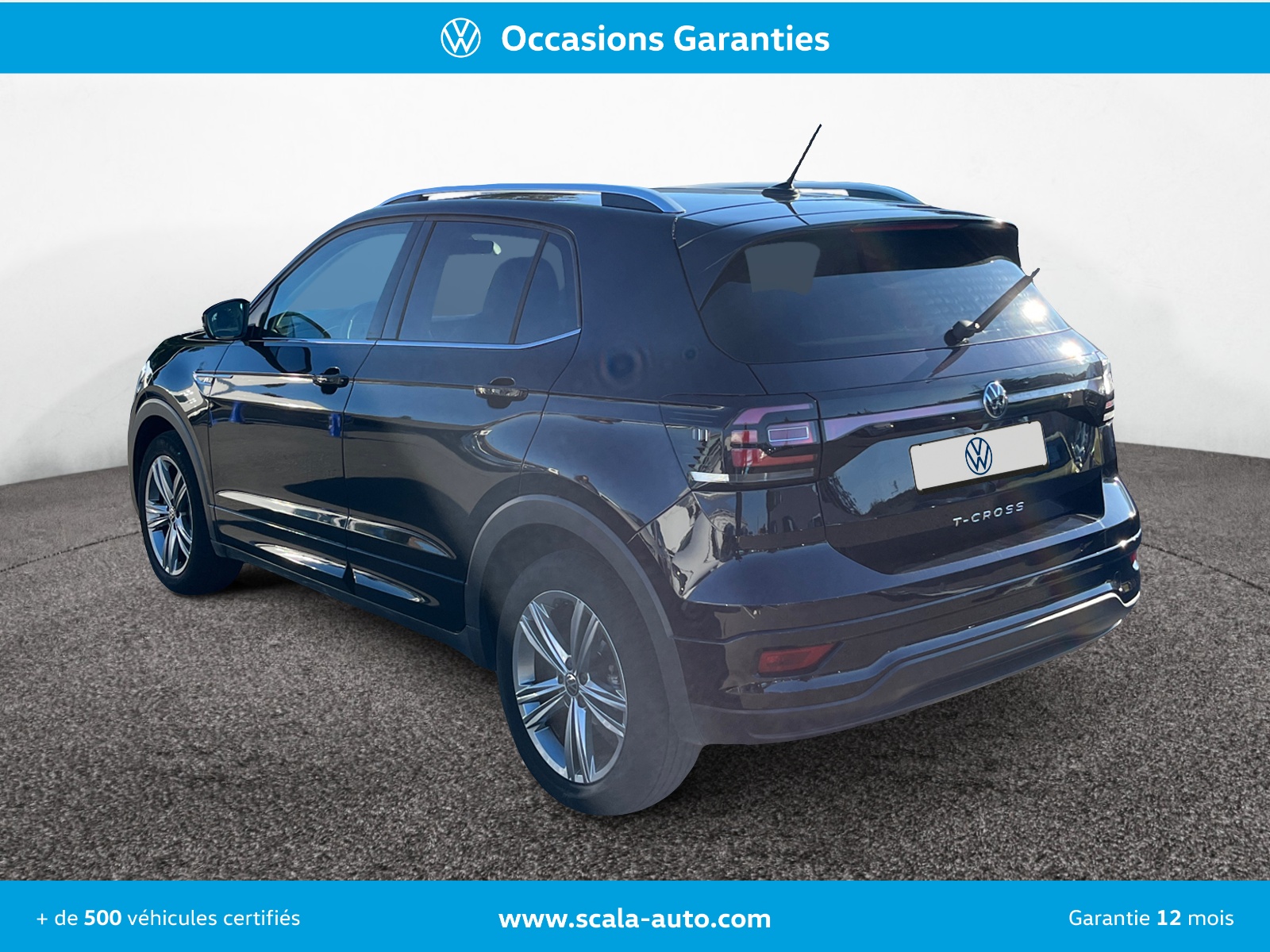 VOLKSWAGEN T CROSS 34+ARRIERE+GAUCHE