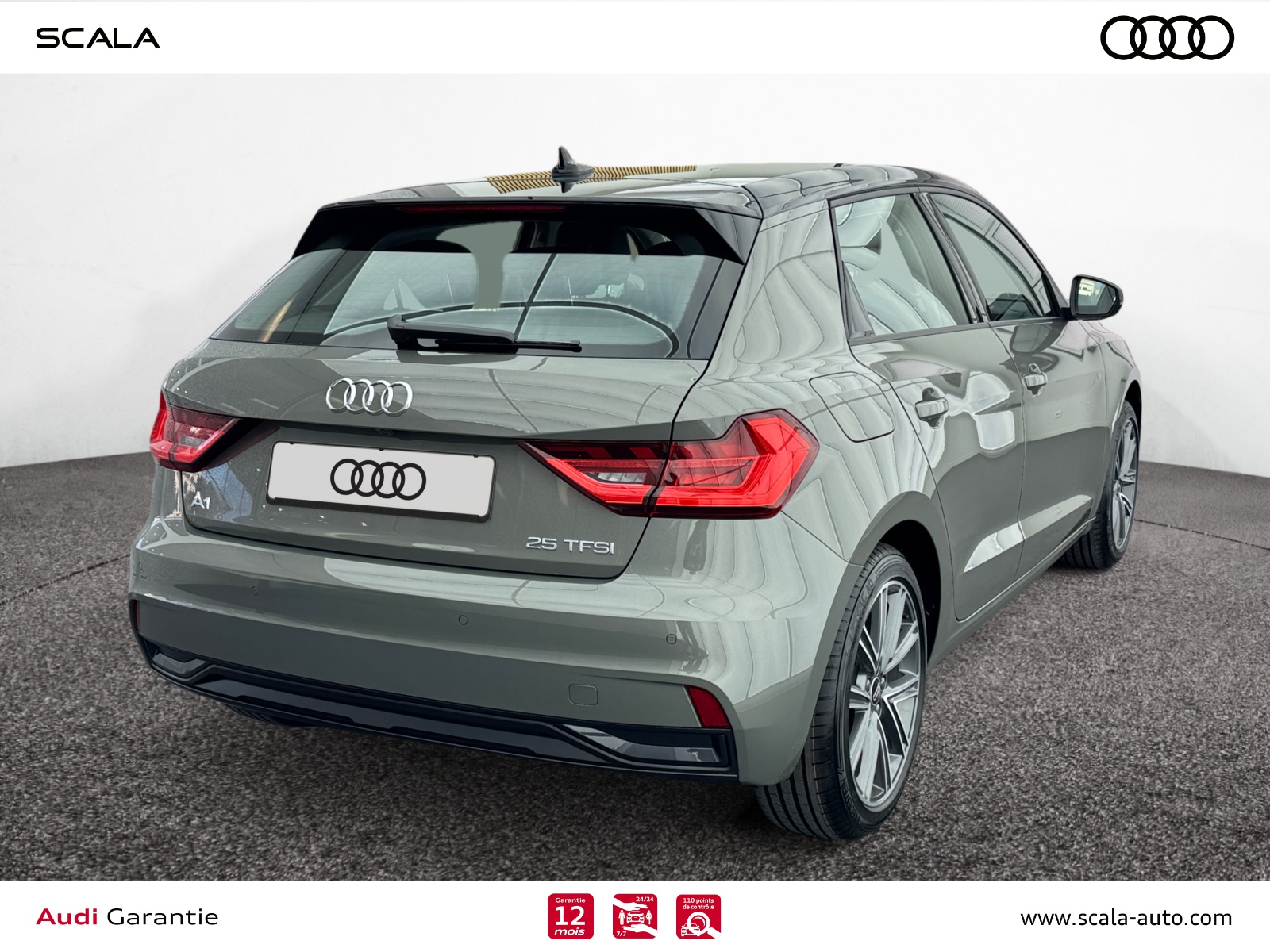 AUDI A1+SPORTBACK 34+ARRIERE+DROIT