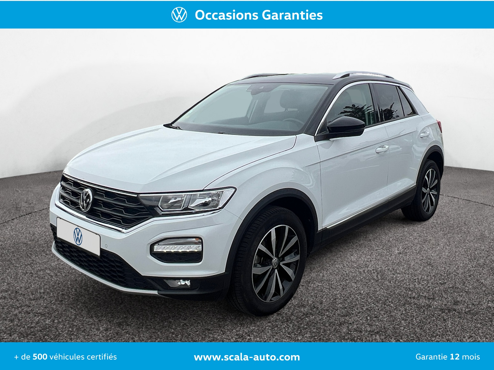 VOLKSWAGEN T ROC 34+AVANT+GAUCHE