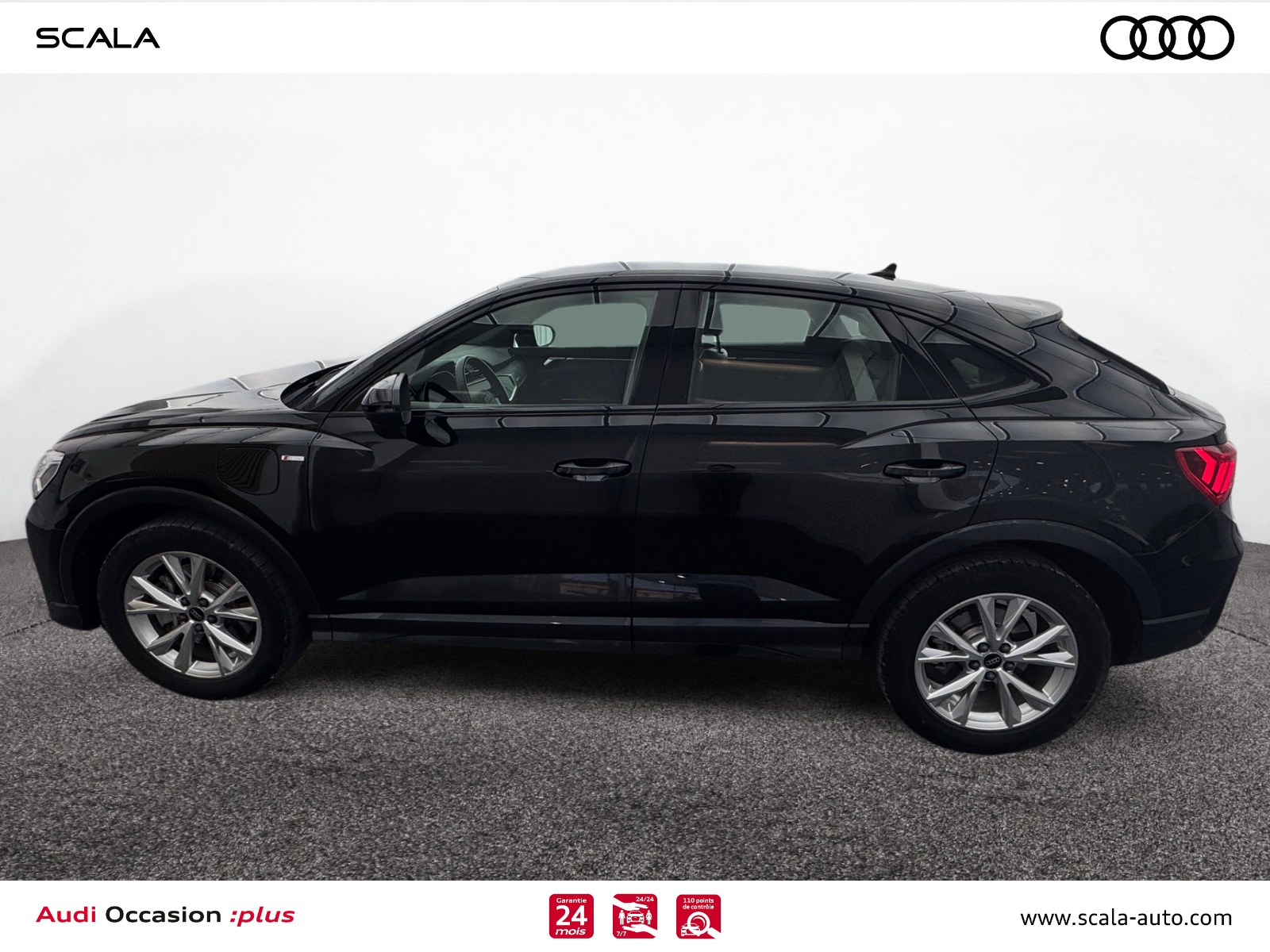 AUDI Q3+SPORTBACK PROFIL+GAUCHE