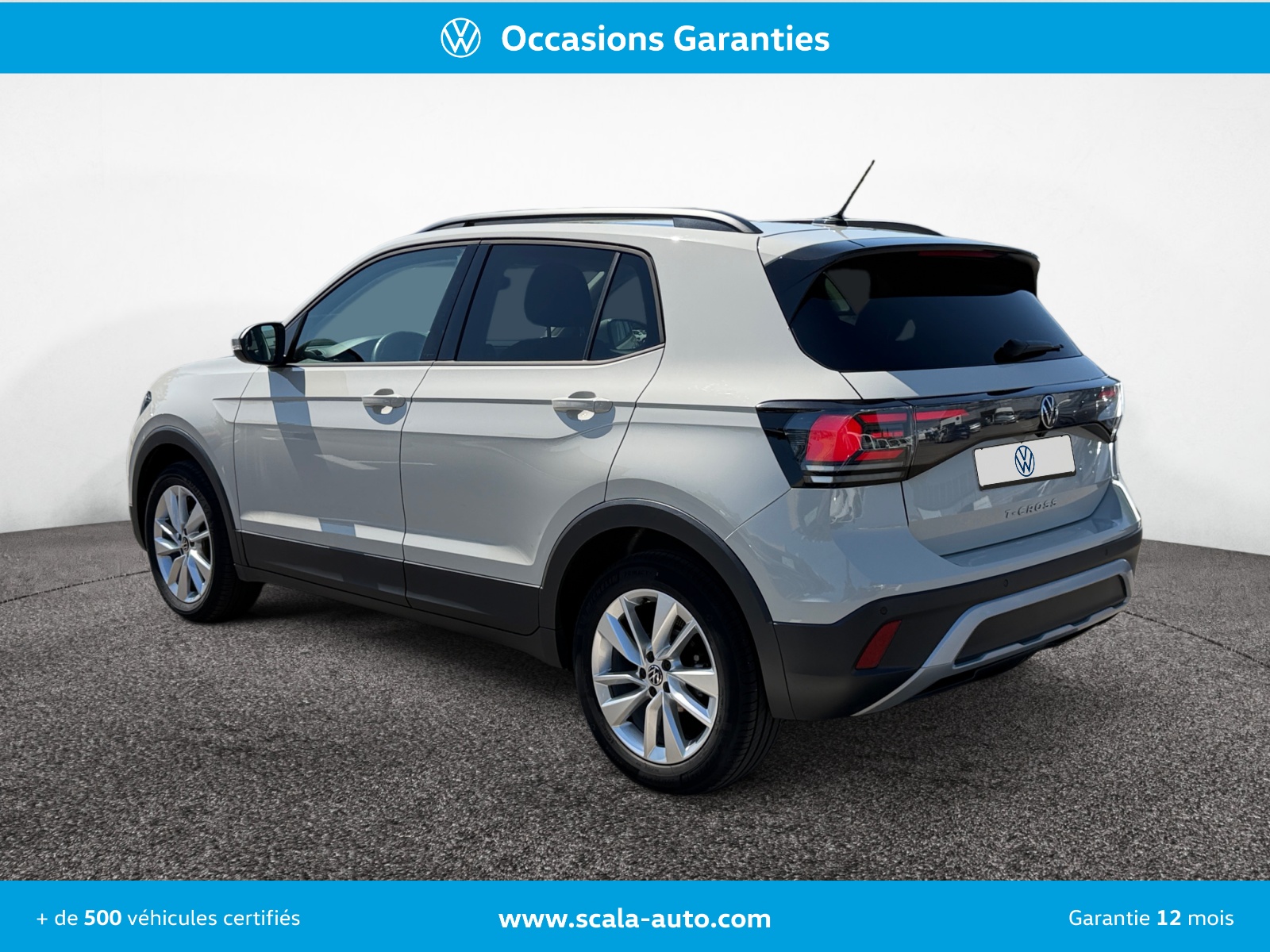 VOLKSWAGEN T CROSS 34+ARRIERE+GAUCHE