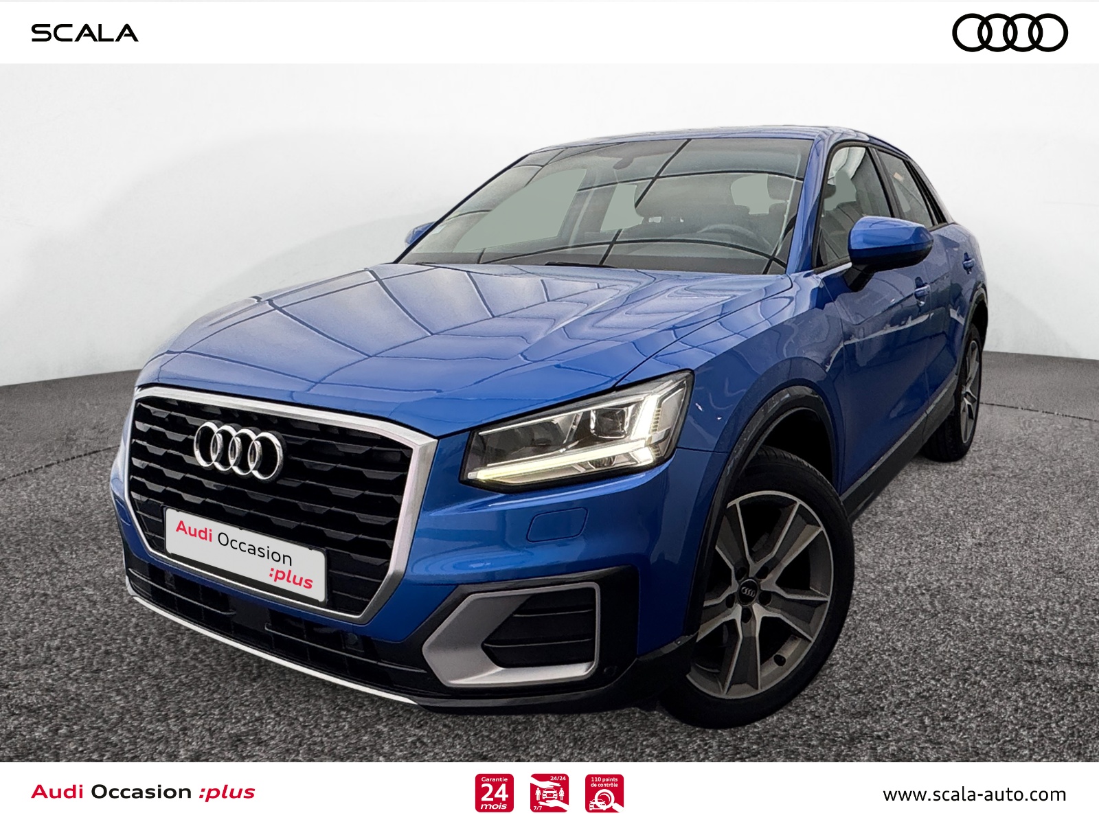 AUDI Q2 34+AVANT+GAUCHE